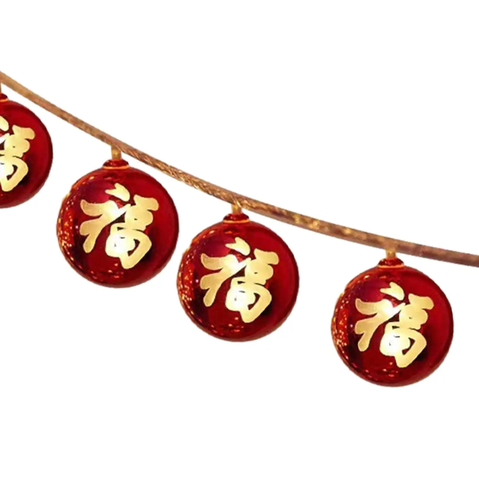 Spring Festival String Light, Luzes decorativas para pátio, Celebration Window