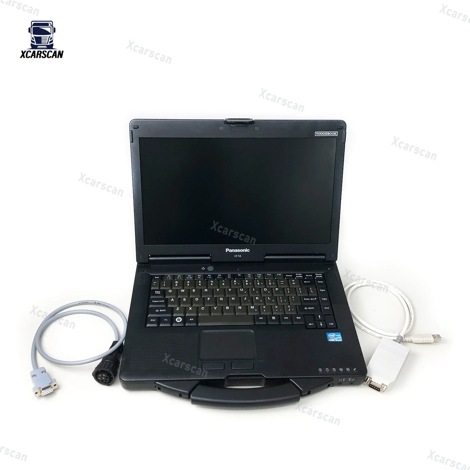 

CF53 ноутбук грузовик RCAN-USB диагностический инструмент для вилочного погрузчика Crown Pcan Peak очиститель топливной форсунки гидравлический инструмент для загрузки грузовика