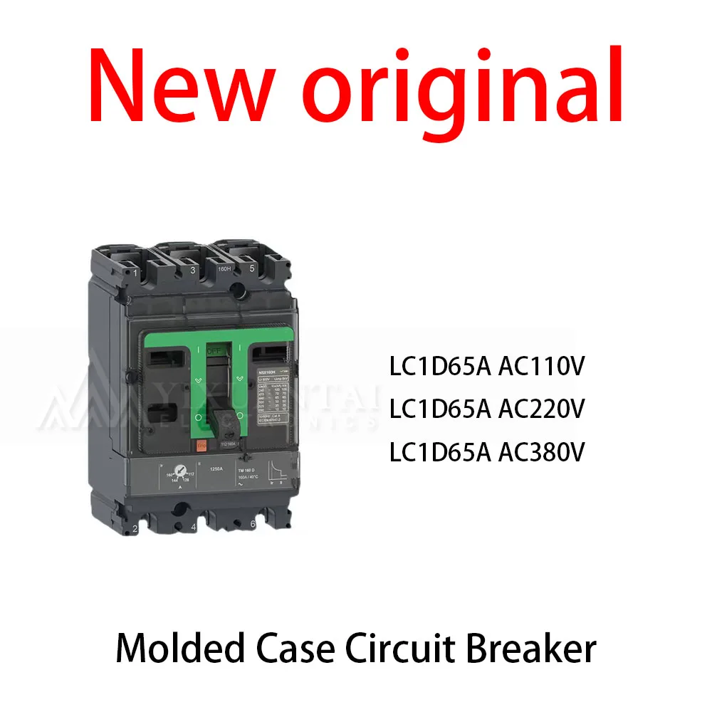 

1Pcs/Lot New original LC1D65A AC110V LC1D65A AC220V LC1D65A AC380V Molded Case Circuit Breaker
