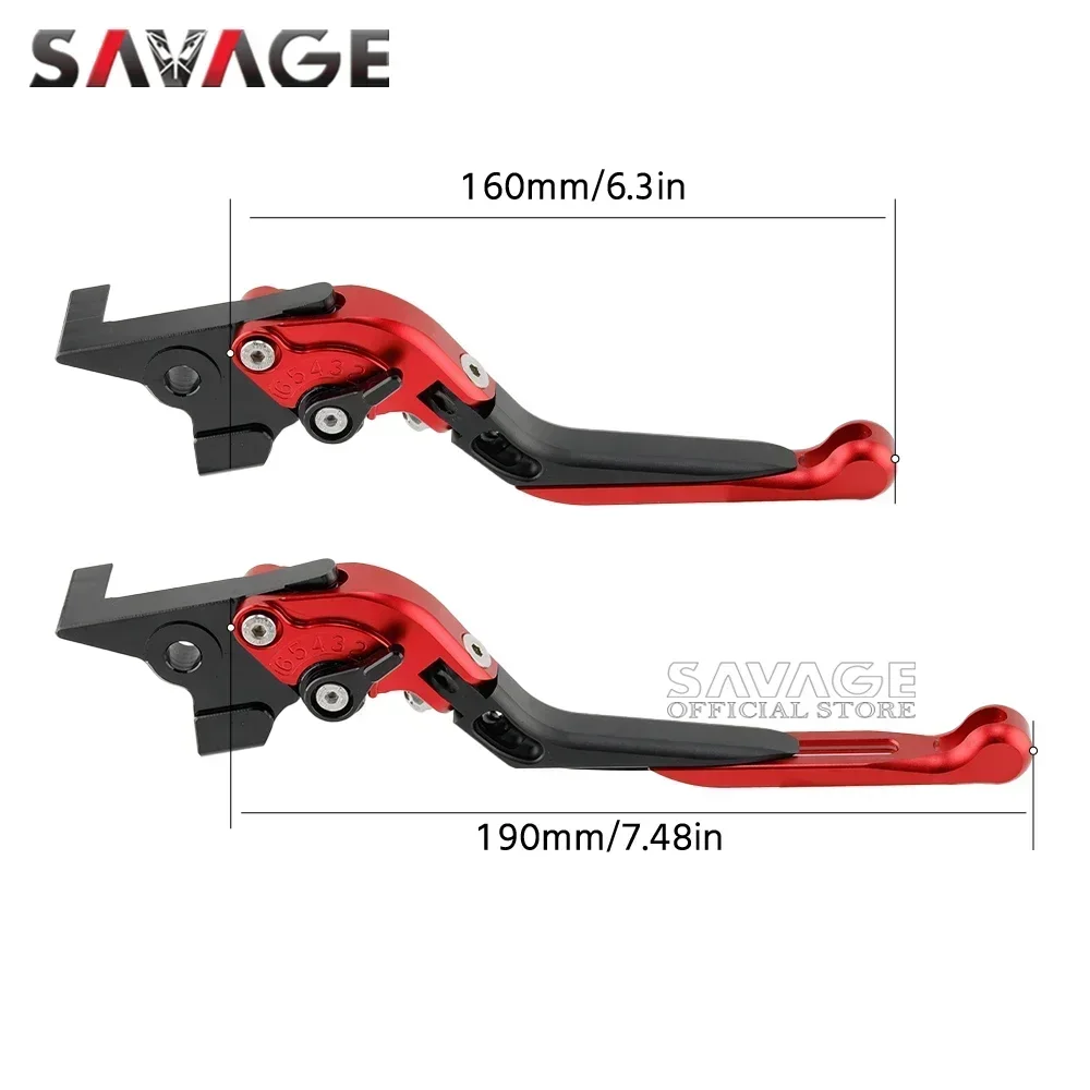 Folding Brake Clutch Levers For YAMAHA YZF R3 R25 MT25 MT03 MT 25 03 Motorcycle Extendable Adjustable Handle Lever Accessories