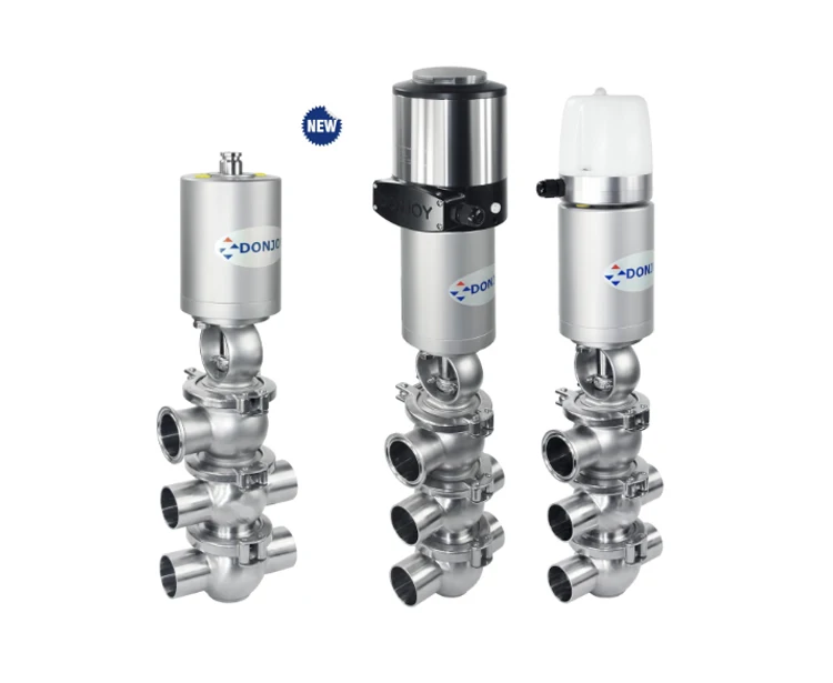 3A CE tri clamp stainless steel 304 316 aseptic single seat valve supplier for wine dairy milk