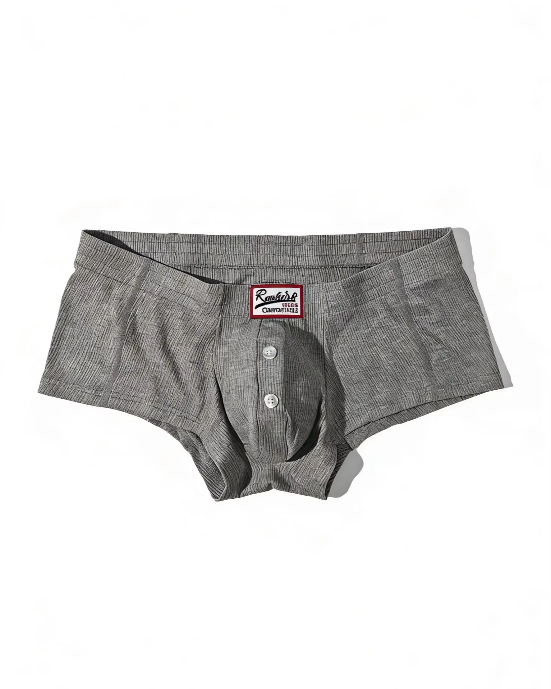 Mens Boxers Sexy Low-waist Underwear New Arrivals U Convex Pouch Button Underpants Boxershorts Male Panties Boxer