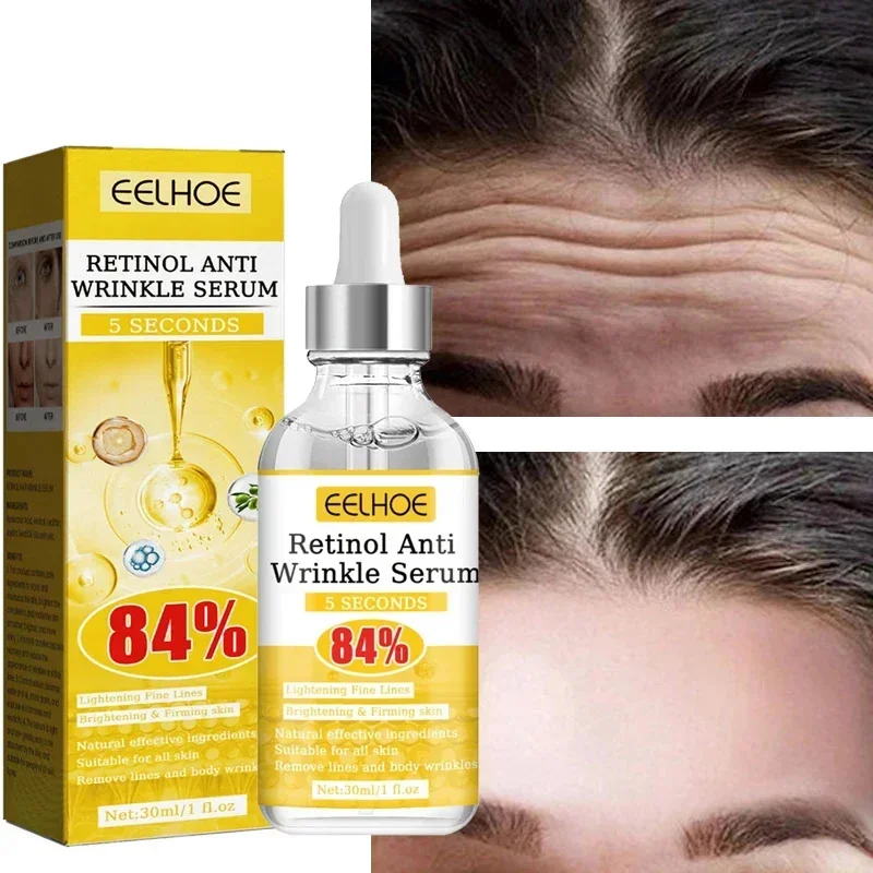 

Instant Wrinkle Remover Face Serum Retinol Lifting Firming Anti Aging Fade Fine Lines Whitening Moisturizing Skin Care Cosmetics