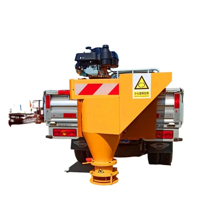 Vehicle-mounted Snow Melting And Spreading Machine Road Snow Removal Equipment Suspended Snow Melting And Salt Spreading Machine