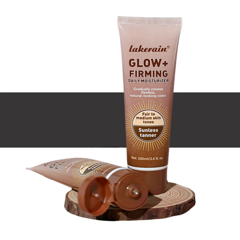 100ml Intensive Self Tanning Lotion Tanner Flawless Self Tanning Lotion Fake Tan Sunless Tanner For Face And Body Does Not Block