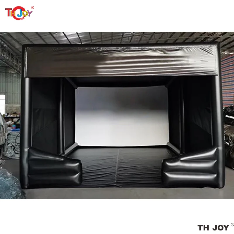 Tente gonflable hermétique de simulateur de Golf de Cage de baie de Golf d'écran d'impact de Golf de PVC de taille personnalisée