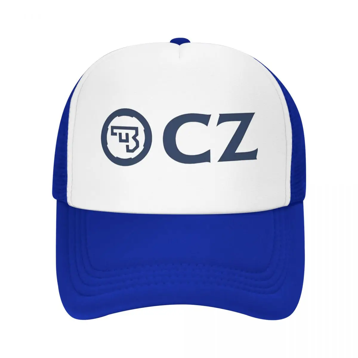 Engaging CZ Pistol Trucker Cap Men Women Sport Guns Dad Hat Sun Hats Sports Cap Adjustable Snapback Caps Mesh Baseball Caps