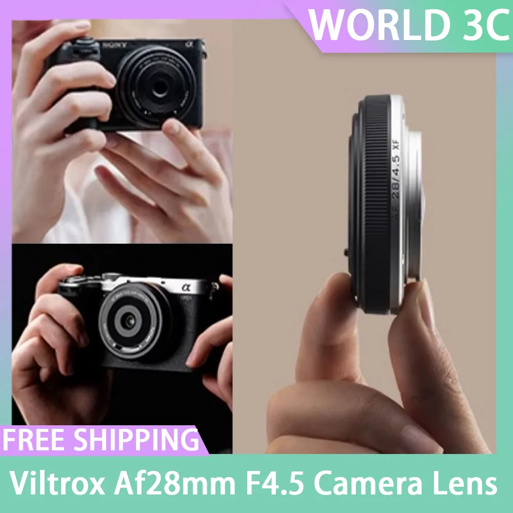 

Viltrox Af28mm F4.5 объектив камеры полнокадровый автофокус Sony E/Fuji XF крепление камеры аксессуары для фотосъемки индивидуальный инструмент подарок