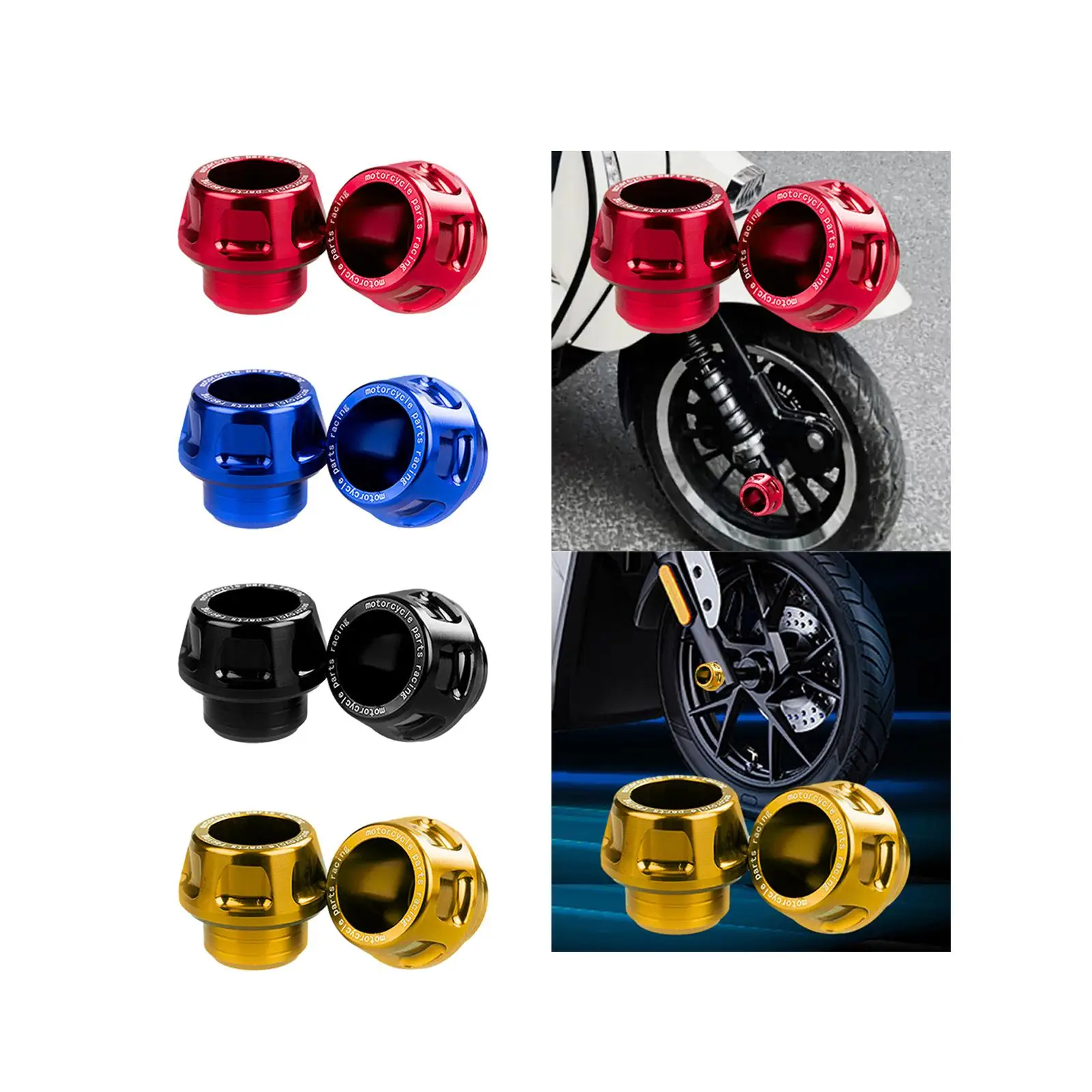 

Сменные ползунки рамы передней вилки мотоцикла, падающие влево и вправо