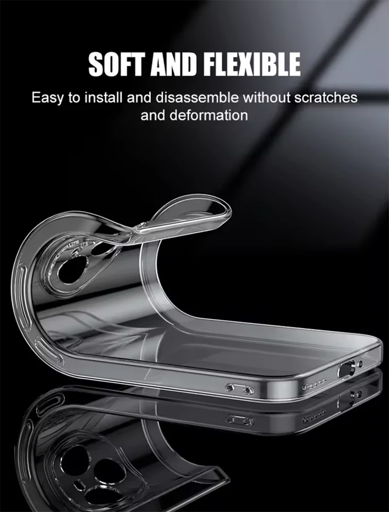 

Silicone Soft Ultra Thin Case for Huawei Pura80 pro plus Clear Shockproof Cover Shell Soft Touch Design Coque Fundas Bumper Capa