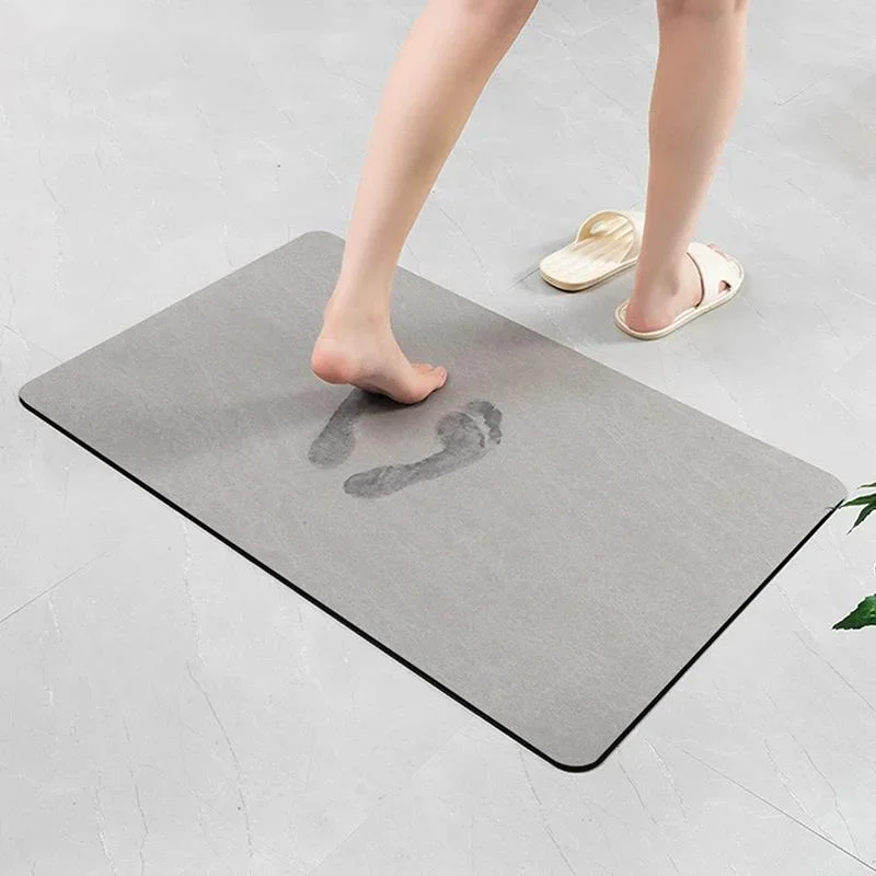 Stenen Diatomiet Badmat, Hoog  - Quick Dry Diatomite Bath Mat recensie en prijs