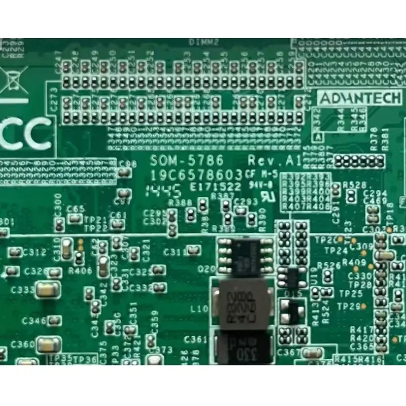 

Second hand SOM-5786 REV.A1 embedded industrial control motherboard tested OK and shipped quickly