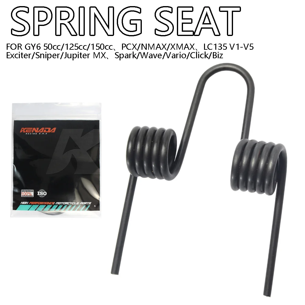 Mola de Torque/Embreagem para Motocicletas GY6 50-150 PCX/NMAX/XMAX LC135 V1-5 Exciter/Sniper/Jupiter-MX Spark/Wave/Vario/Click-Biz