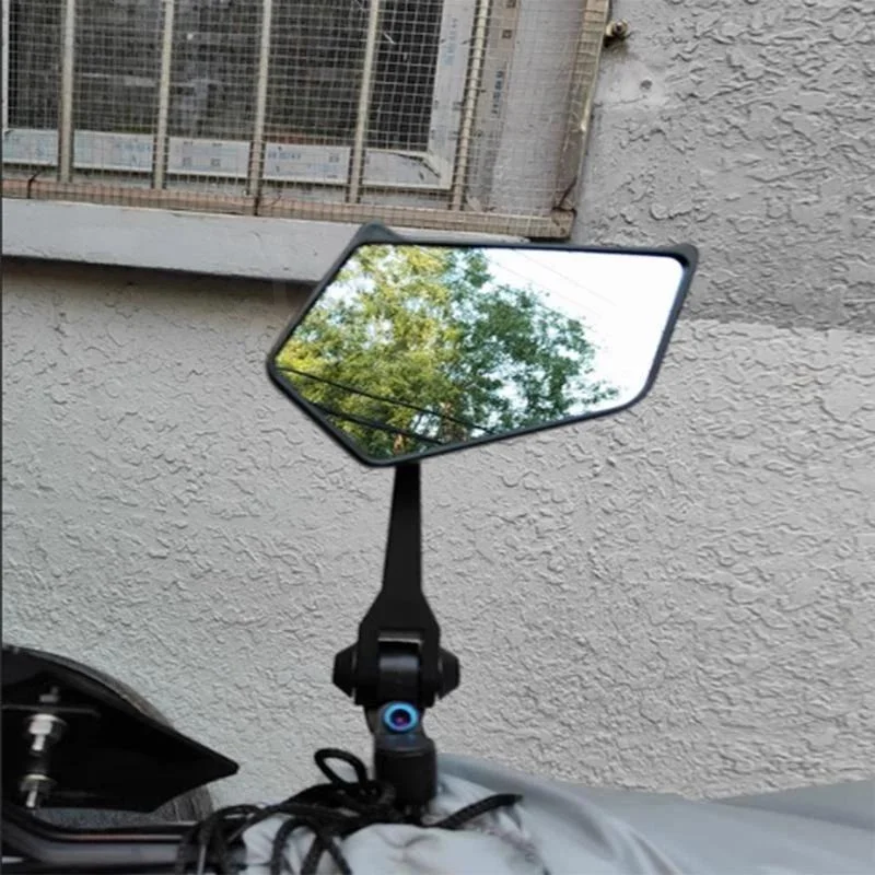 [G]Motorcycle Rearview Mirror High Definition Anti Glare Wide Angle Rotatable Side Mirror for ATV Dirt Bike Street Motorbike Us
