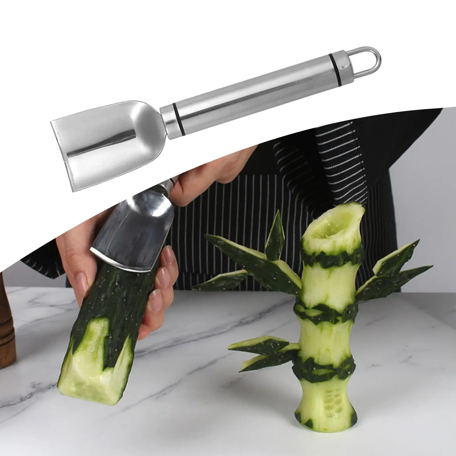 Vegetable Carving Knife Multifunctional Slicer Cutter for Chef