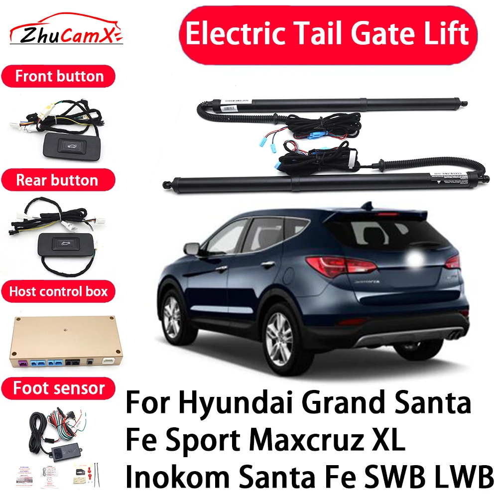 

Car Automatic Electric Tail Gate Lift Tailgate Assist System for Hyundai Grand Santa Fe Sport Maxcruz XL Inokom Santa Fe SWB LWB