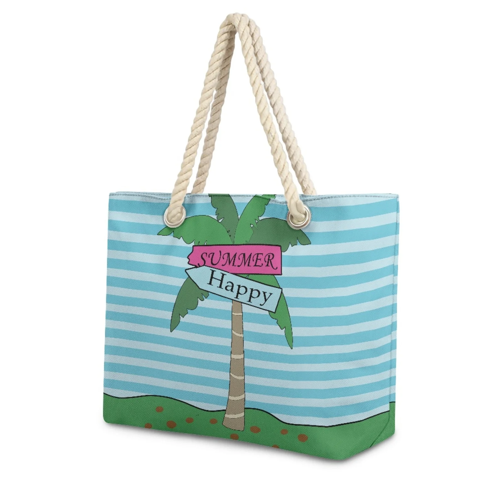 حقيبة يد نسائية كاجوال من HYCOOL، حقيبة كتف مخصصة، حقيبة كتف للسفر وحفلات الشاطئ