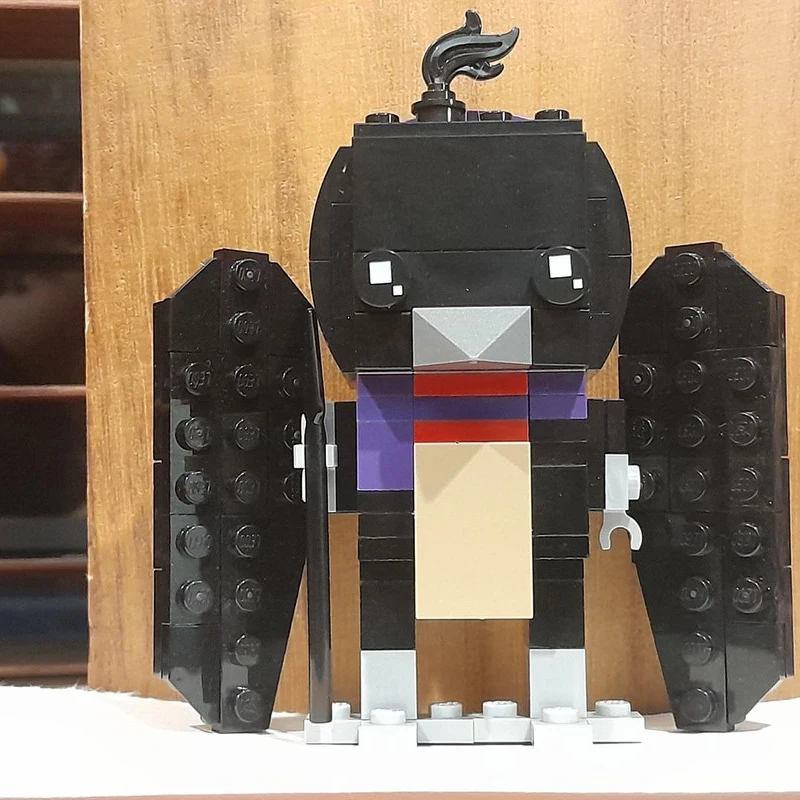 

124 шт. MOC Mathilde Confiseuse DIY Stinky Dragon образовательная модель строительные блоки игрушки на день рождения подарок сборка для детей