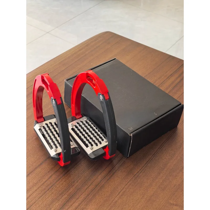 Aluminum alloy safety stirrup 125mm size equestrian accessories, saddle matching riding supplies