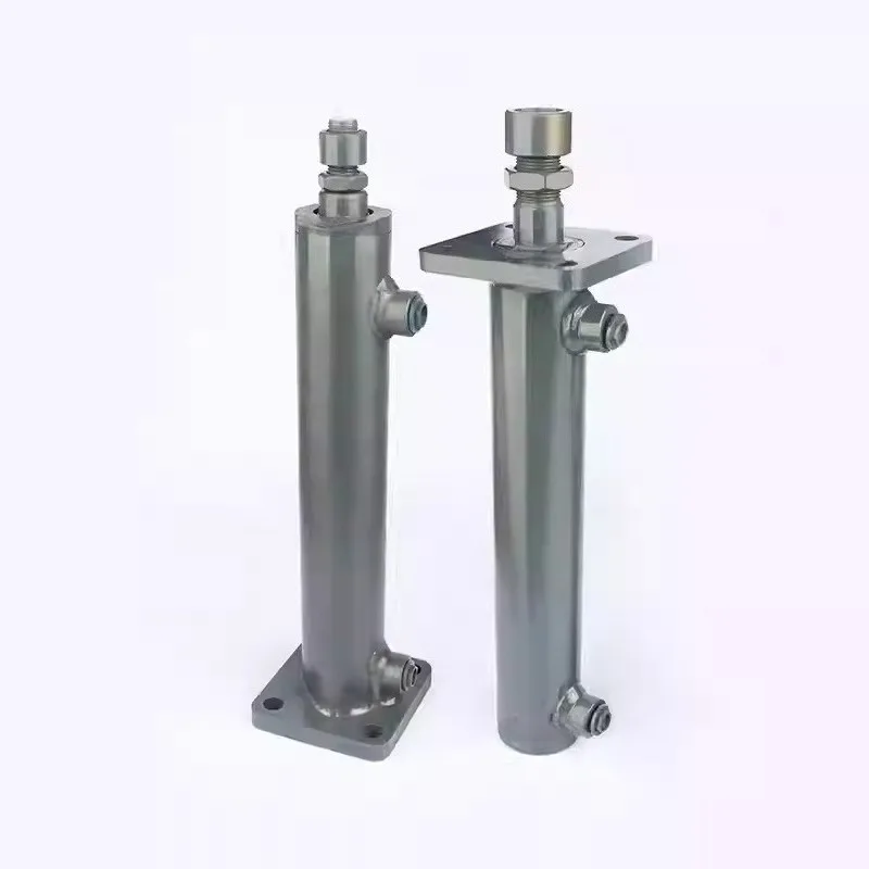 업다운 사각 플랜지 양방향 실린더 1톤 2톤 오일 잭 유압 스테이션 맞춤형 리프팅 드릴링 잭 리프팅