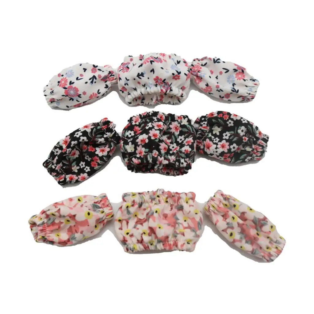 Doll Clothes New 30cm 1/6  simple flower puff sleeves Lace Denim shorts Daily Wear Accessories Clothes for Barbies doll