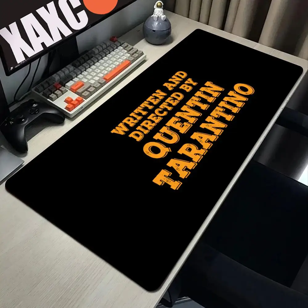 Written and Directed by Quentin Tarantino Gaming Office Desk Pads Large For Computer Non-slip Lockedge Mouse Pad