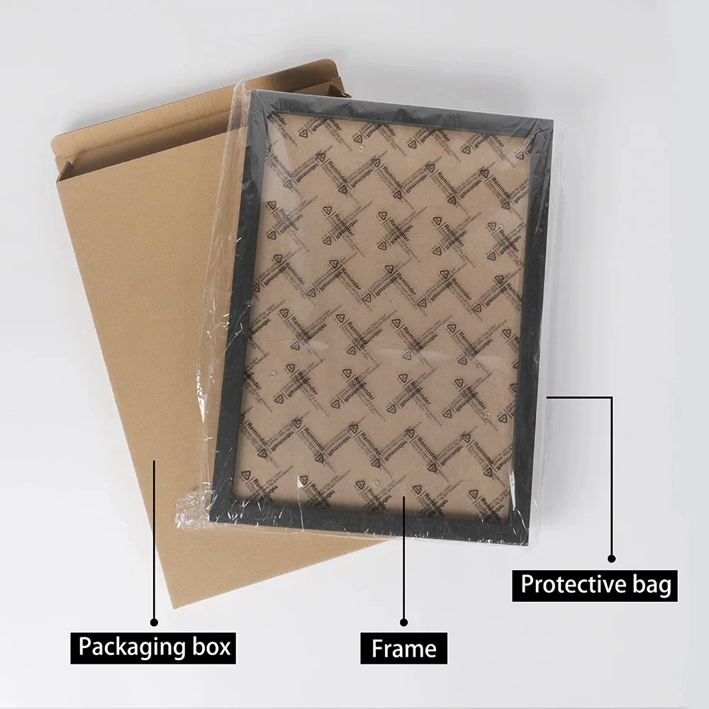 21x30 سنتيمتر أبيض وأسود الخشب الحبوب اللون إطار صور المشارك قماش الإطار الزخرفية يمكن تعليقها على قماش الحائط الزخرفية #6