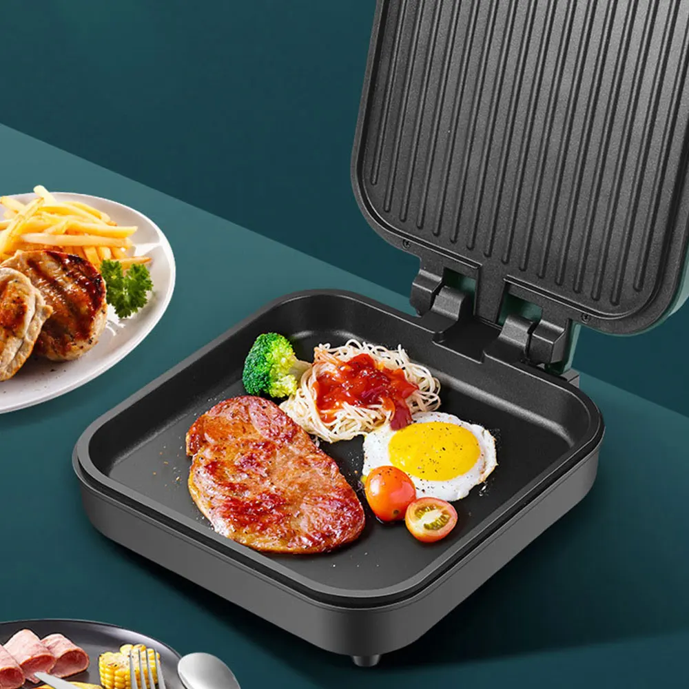 Đa Chức Năng Nướng Bánh Điện Gia Đình Tỳ Hưu Máy 2 Mặt Làm Nóng Không Dính Pancake Máy