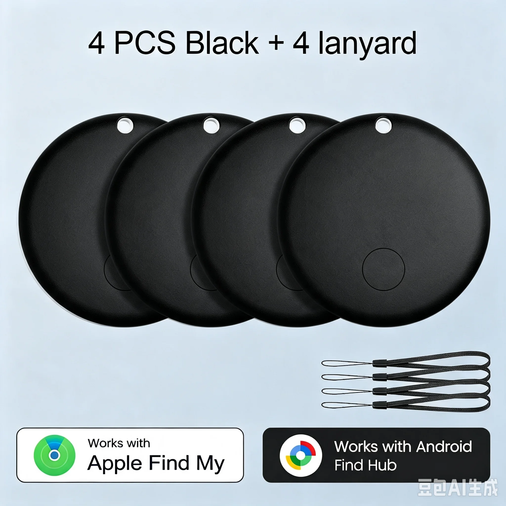 Smarte Tracker-Tags: Bluetooth-Ortungsgeräte für Android & iOS – Smart-Tags für Schlüssel, Gepäck, Geldbörsen – Globaler Anti-Verlust-Locator – Detail 12