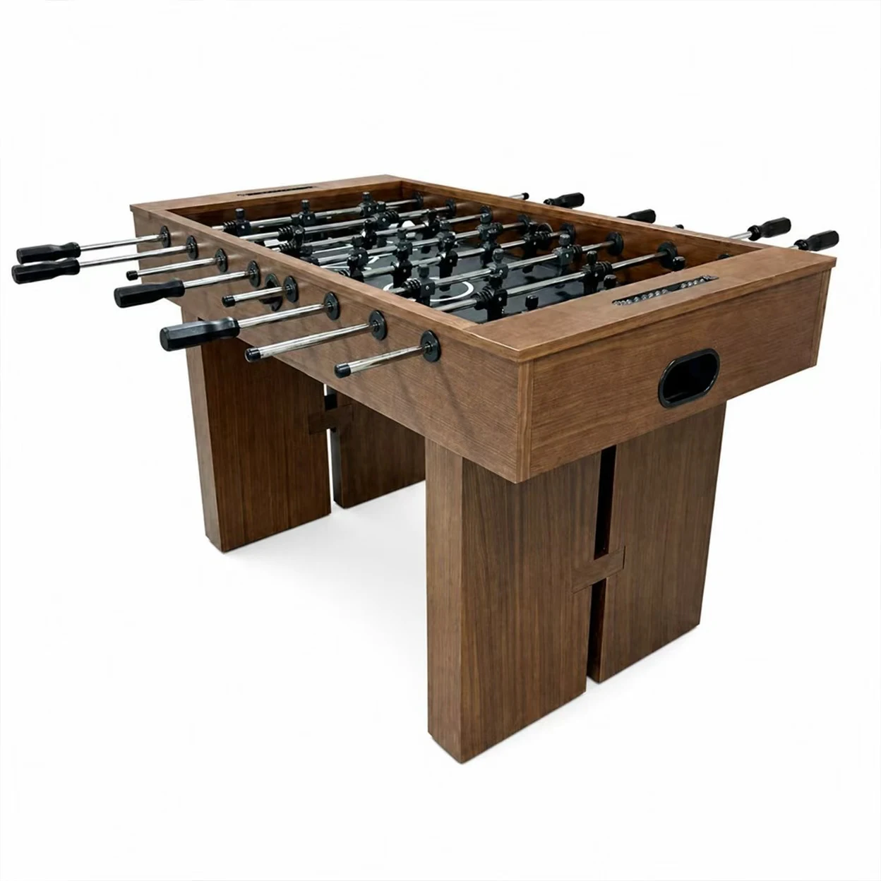 2026 5ft Standard Foosball Table Table Soccer Eco-Friendly Wood Veneer Embedded Scorekeeper Homepromote sales