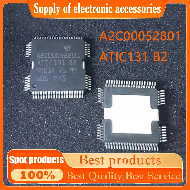 Ar condicionado Drive Chip HQFP64, A2C00052801, ATIC131 B2, Injeção de combustível automotivo, Original