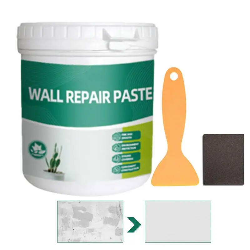 

600g Wall Putty Hole Repair Kit Waterproof Wall Mending Agent Graffiti Household Wall Repair Paste Paint Peeling CrackRepairing