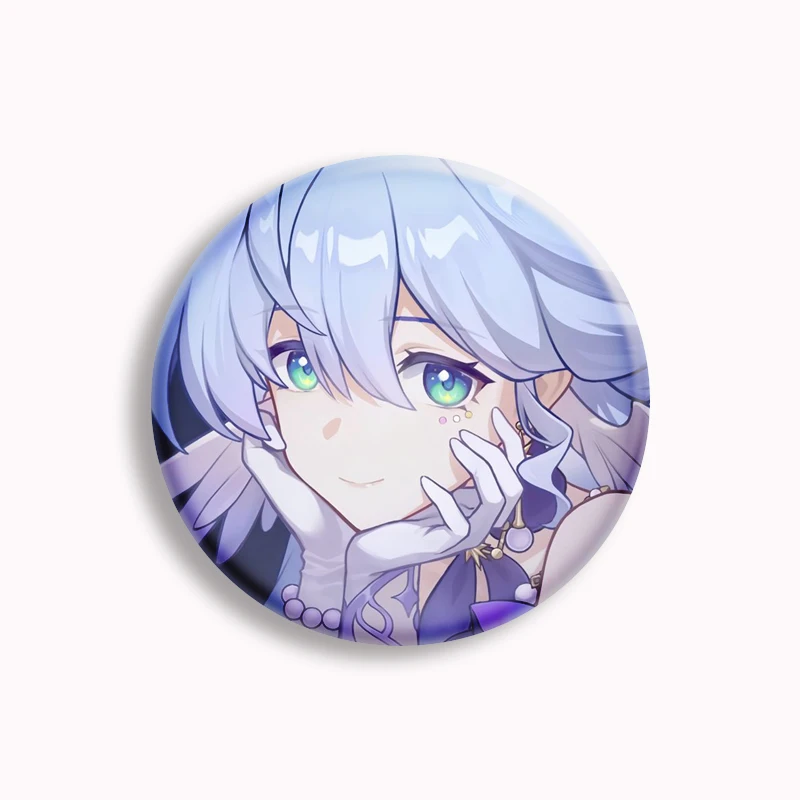 31 Style Honkai: Star Rail Robin Cute Button Pin Creative Cartoon Anime Badge Brooch Cosplay Jewelry Fans Collect Gift 44mm/58mm