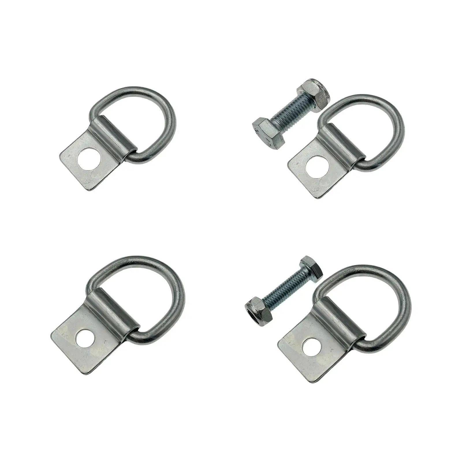Truck Fixing Ring Portable Practical Replacement Metal Cargo Tie Down Anchors Hook for Vehicles Boats Trailers Pickups ATV