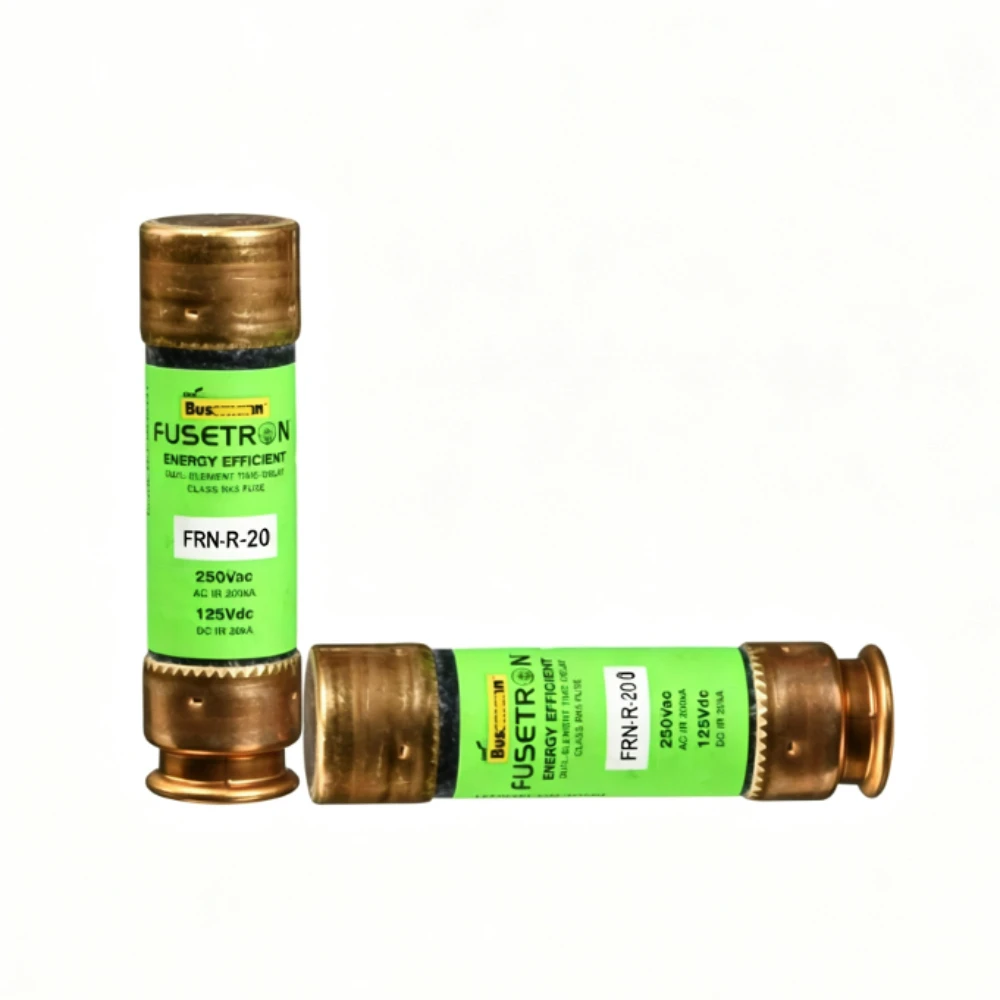 10PCS FRN-R-20 RK5 Time-Delay Current Limiting Fuse 20A 250VAC Dual Element Cartridge Fuse for Circuit Protection