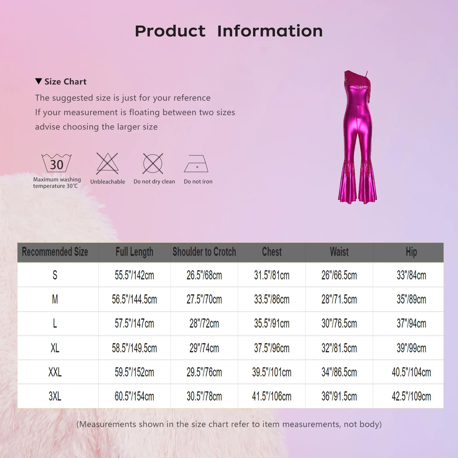여성용 반짝이는 메탈릭 70년대 80년대 디스코 재즈 왈츠 댄스 점프수트 스팽글 태슬 슬림핏 플레어 팬츠 롬퍼 파티 클럽 레이브용