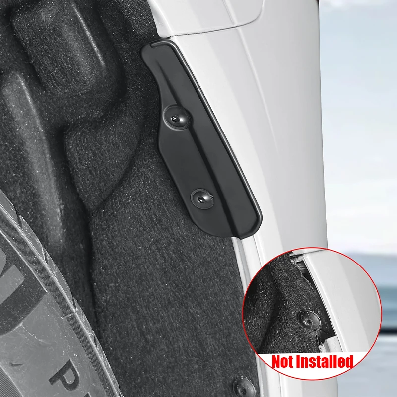 Inner Lining of Rear Wheel Small Side Mudguard Tire Mudguard for Volvo XC60 2018-2025 Car Modification Accessories ABS Material