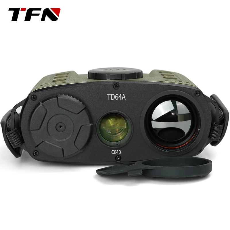 TFN TD60\64A  with Built-in GPS Binocular Thermal Imaging Telescope Night Vision Devices Fusion Night Vision