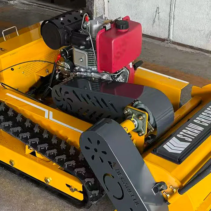 Customized CE EPA Approved All Terrain Cordless Diesel Remote System Flail Lawn Mower DIY Industrial Grade with Free Shipping