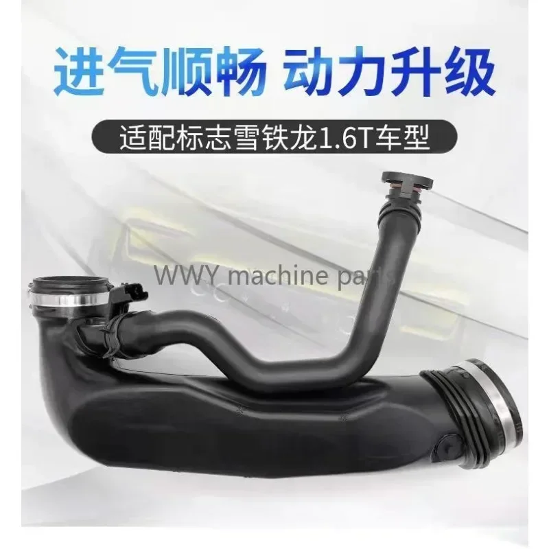 Wąż dolotowy powietrza Turbo 1440Q6 do Peugeot 308 408 3008 5008 207 508 RCZ 1.6 16V Citroen C4 C4L C5 III DS5 Picasso — zdjęcie 3