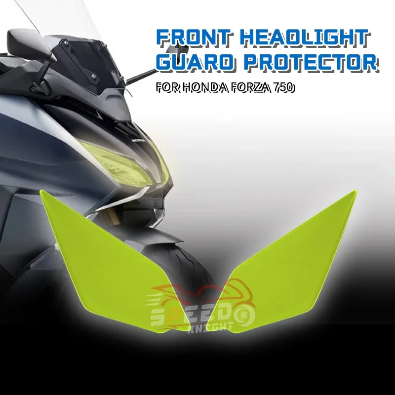 

For HONDA FORZA750 FORZA 750 Motorcycle Acrylic Front Headlight Guard Head Light Lens Cover Protector