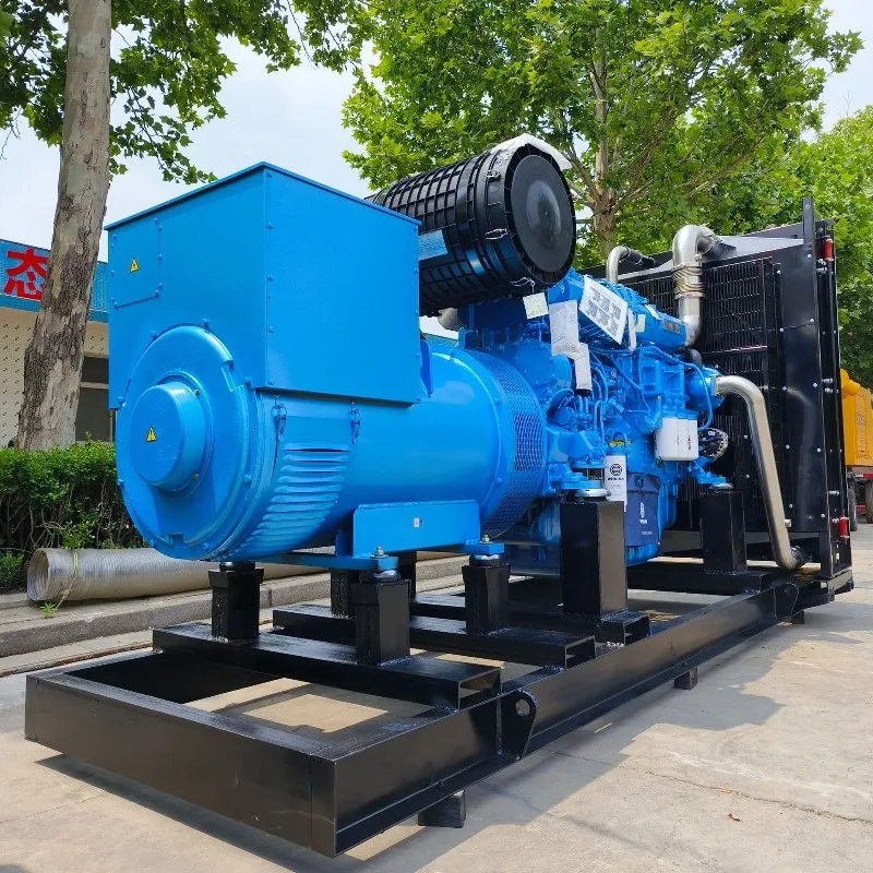 Deposit Diesel Generator Set Commercial Hotel Mall Standby Power Generating Set Industry-Specific Equipment Customizable