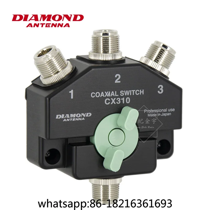 Diamond CX310N coaxial switch 1 loop 3 contact antenna switch DC~1500MHz