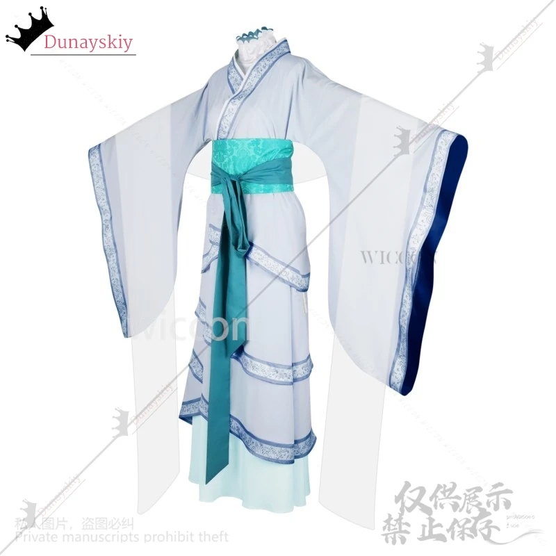 أنيمي يوميات الصيدلي كوسوريا لا Hitorigoto 2nd الموسم تأثيري جينشي زي الأنماط الصينية لوليتا فستان شعر مستعار مخصص