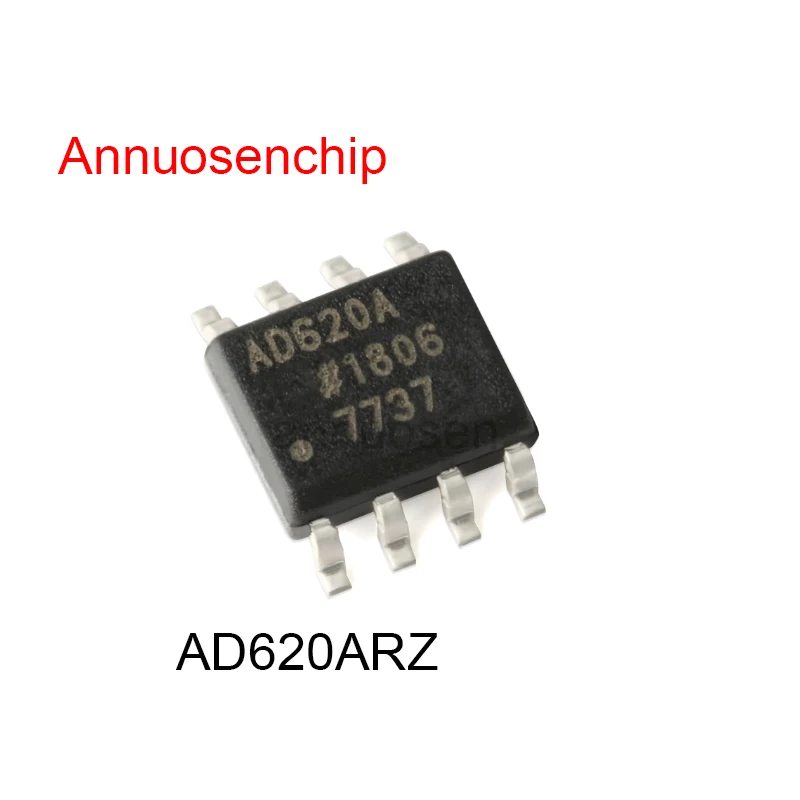 10PCS New and Original SMD AD620AR AD620A AD620 SOP-8 AD620ARZ
