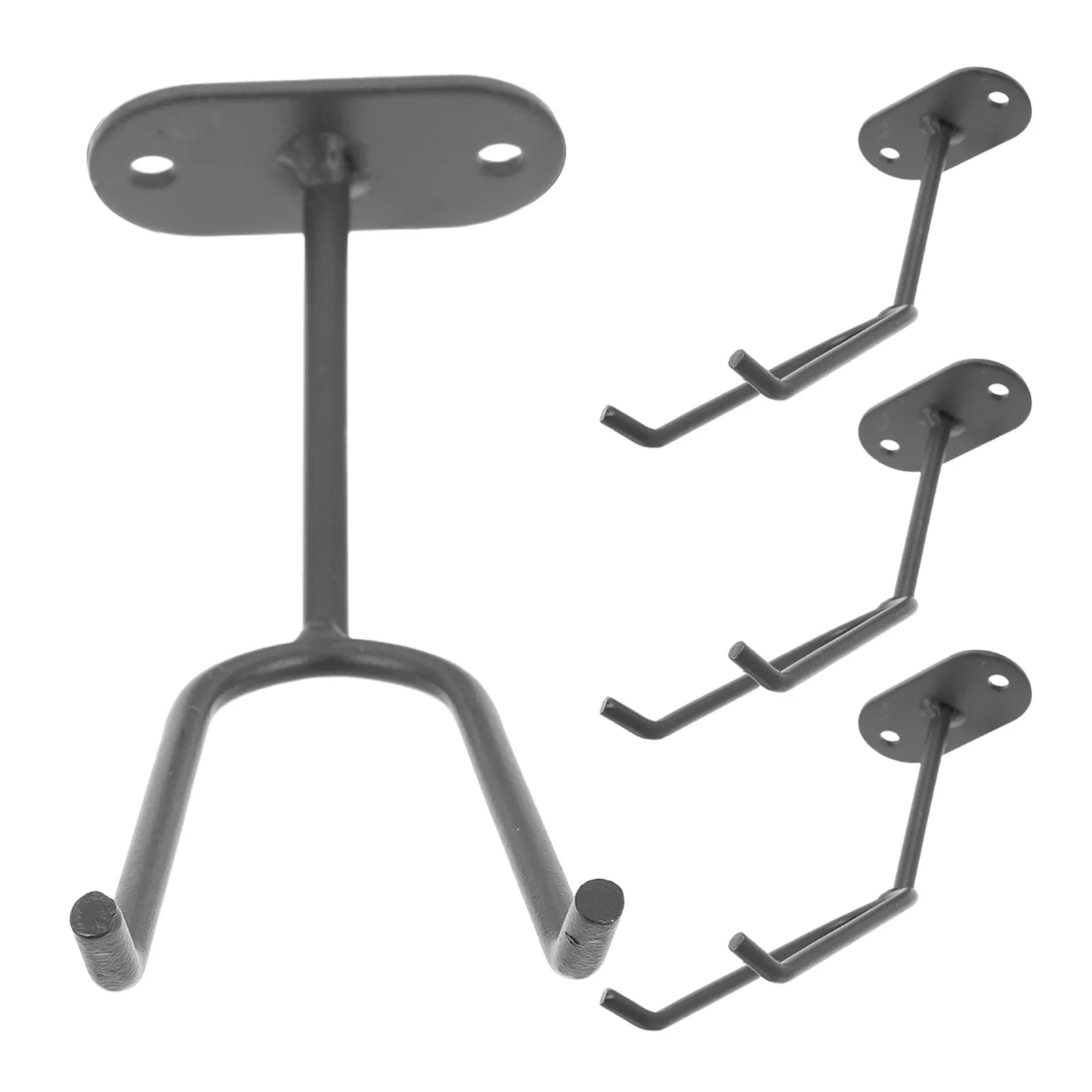 4Pcs Wall Mounted Paint Spray Gun Holder Gravity Feed Spray Gun Bracket Organizer Stand for Garage Studio Guitar Wall Stand