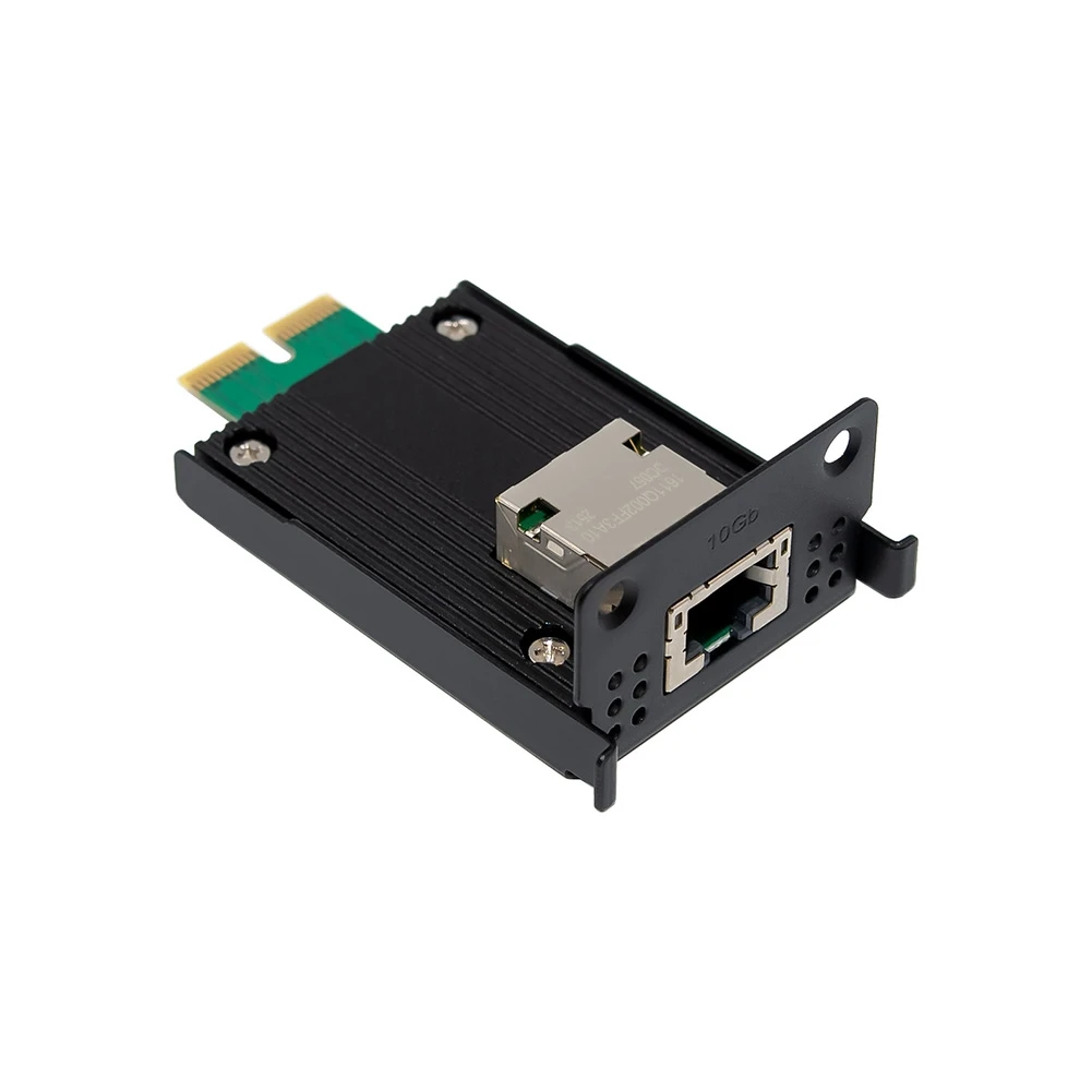 

Ingenious-10G RJ45 To Pcie 4.0 Ethernet Module 10000Mbps Ethernet Mini Adapter NAS AQC113 For DS923+DS723+RS422+DS1522+