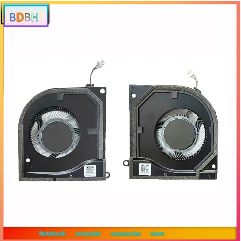 CPU GPU Cooling Fan OMEN 10 Slim14 14-fb TPN-Q297 N91710 N91711
