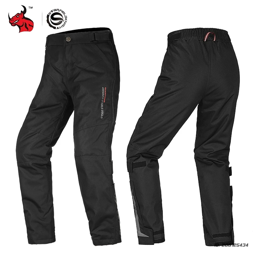 

Motorcycle Windproof Trouser Fall-proof Motorcycle Men's Riding Pants Thermal Equipment Detachable Motorbike Protection Trouser