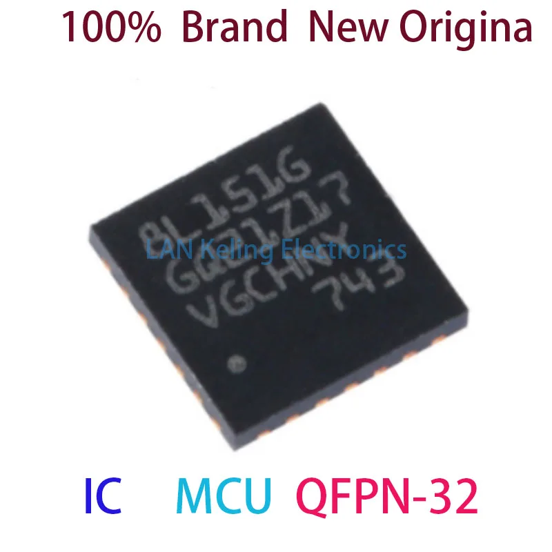 

STM8L151K6U6 100% Brand New Original STM STM8L STM8L151 STM8L151K6 STM8L151K6U MCU LQFP-32 chip